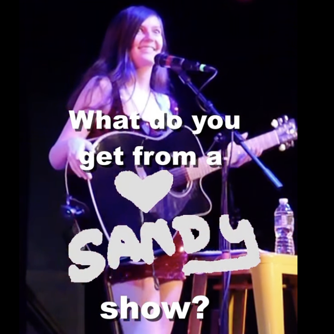 What do you get from a Sandy Show? Electronic Press Kit Video